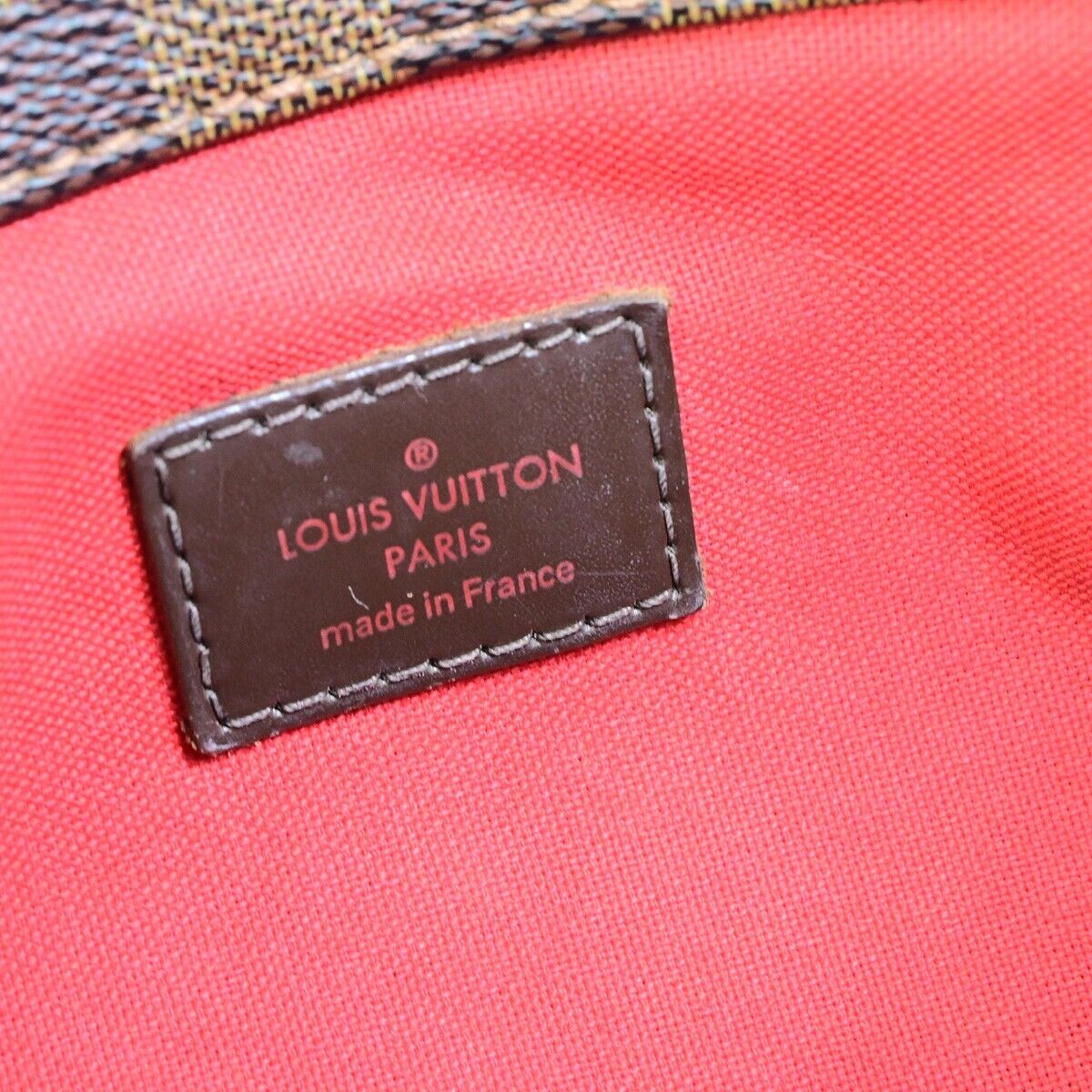 LOUIS VUITTON Bloomsbury PM Shoulder Bag Damier Leather Brown N42251  76FA737
