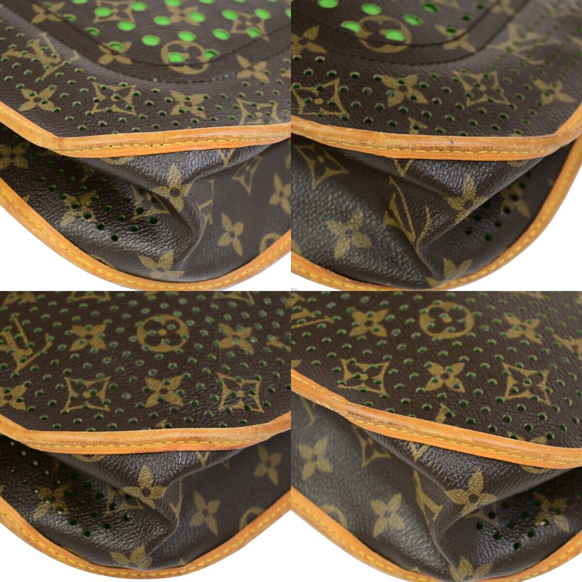 LOUIS VUITTON Musette Shoulder Bag Monogram Perfo Leather BN GN M95173 50ED066