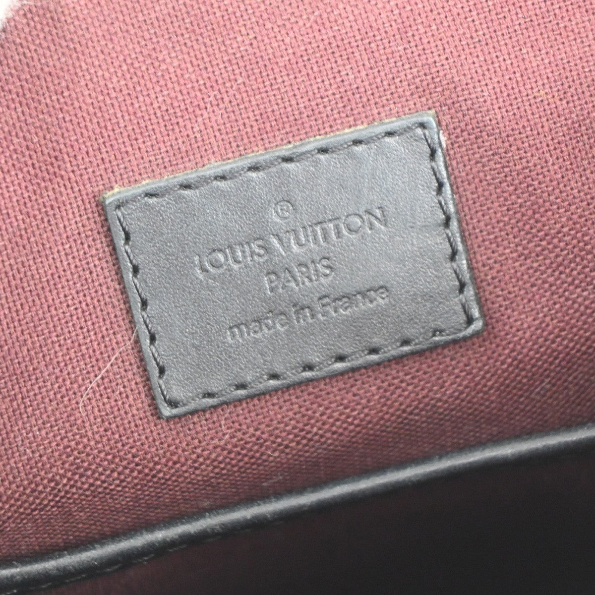 LOUIS VUITTON Bass PM Shoulder Bag Monogram Macassar Brown Black M56717 74KB554