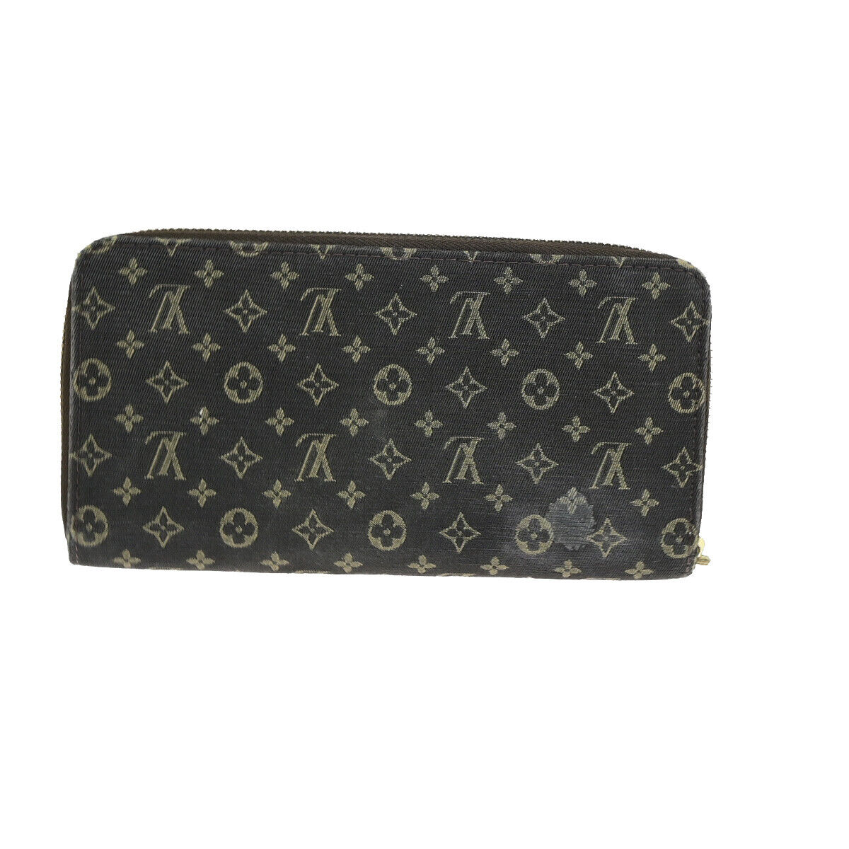 LOUIS VUITTON Zippy Wallet Monogram Mini Lin Canvas Leather BN M95235 69YF036