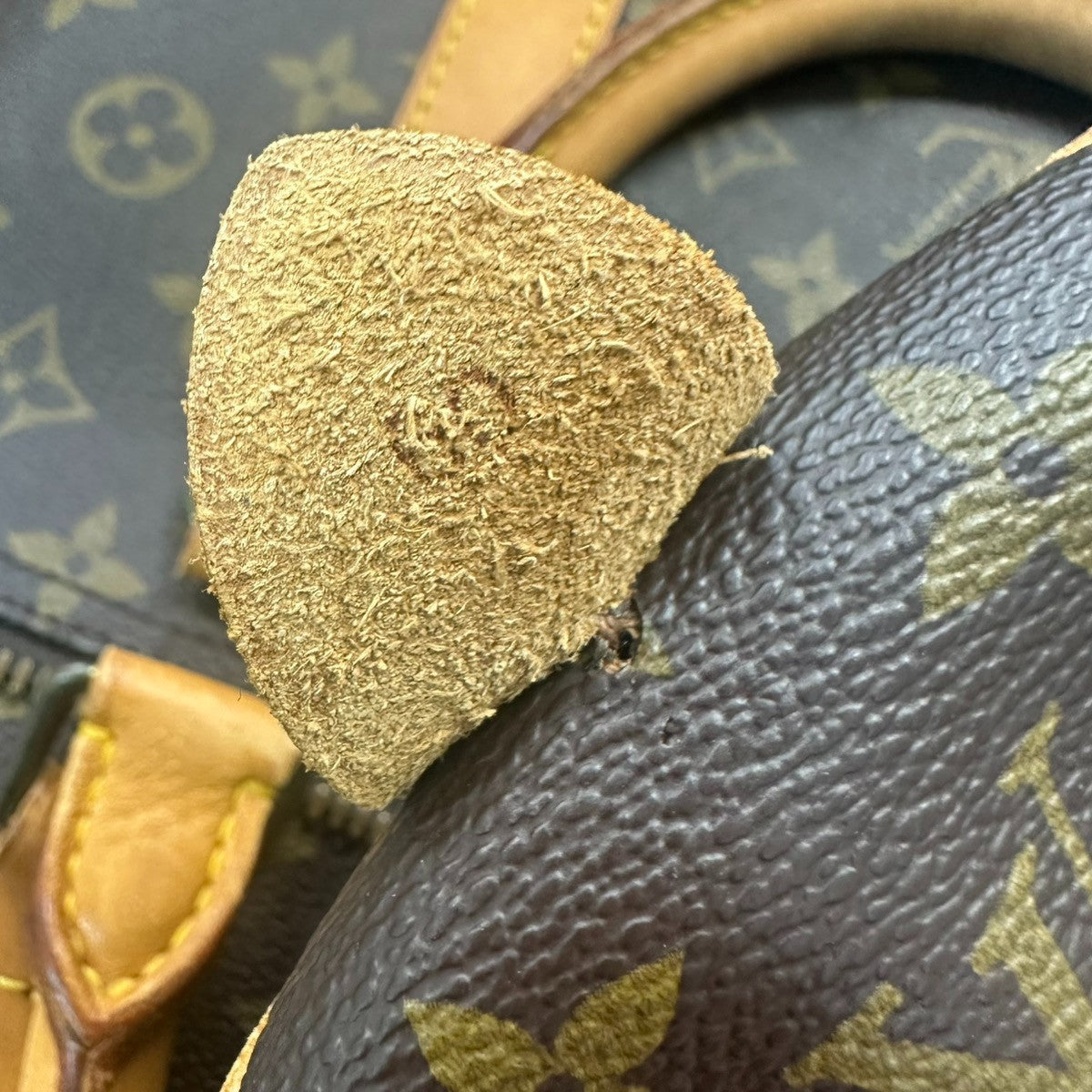 LOUIS VUITTON Keepall 60 Travel Hand Bag Monogram Leather Brown M41422 75CA806