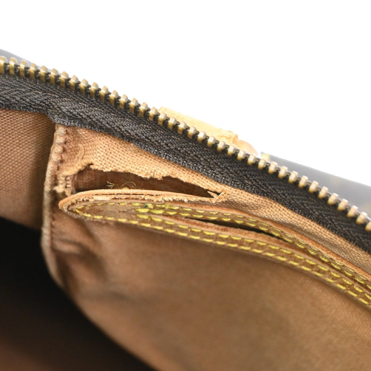 LOUIS VUITTON Speedy 35 Travel Hand Bag Monogram Leather Brown M41524 64TA279