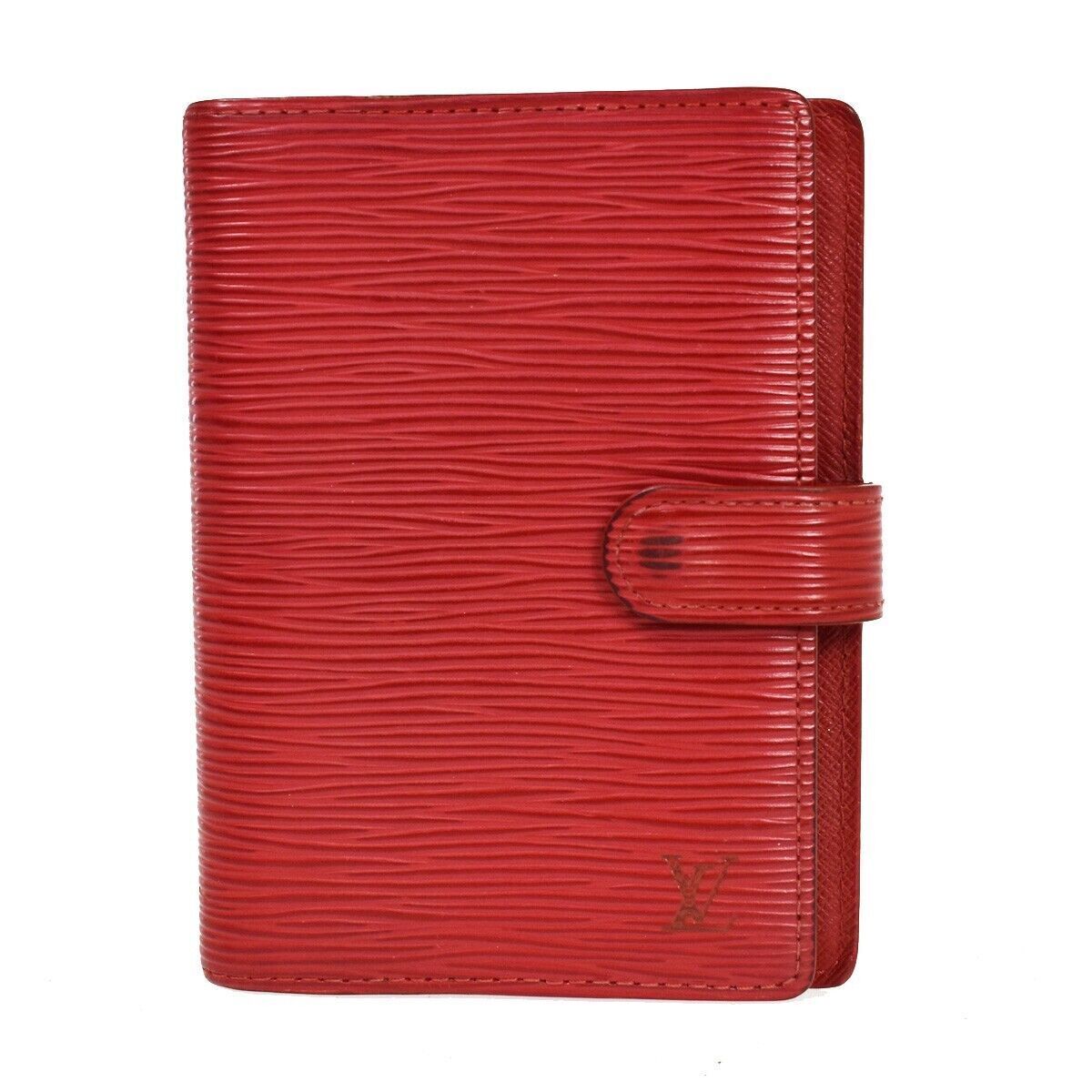 LOUIS VUITTON 3 Set Wallet Key Case Day Planner Monogram Epi Leather 67AD220