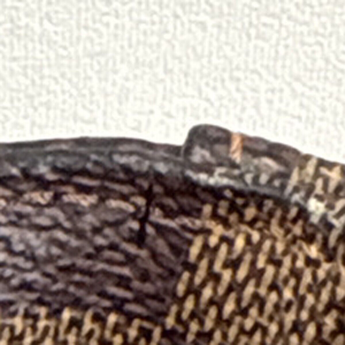 LOUIS VUITTON Looping GM SP Order Shoulder Bag Damier Ebene Brown N51144 93FB187