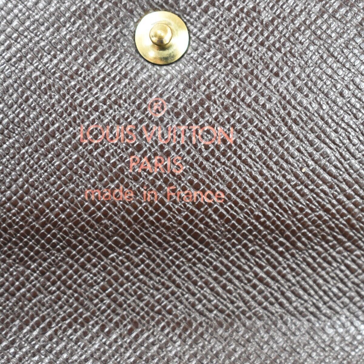 LOUIS VUITTON Tresor Etui Papier Trifold Wallet Damier Leather BN N61202 62YB756
