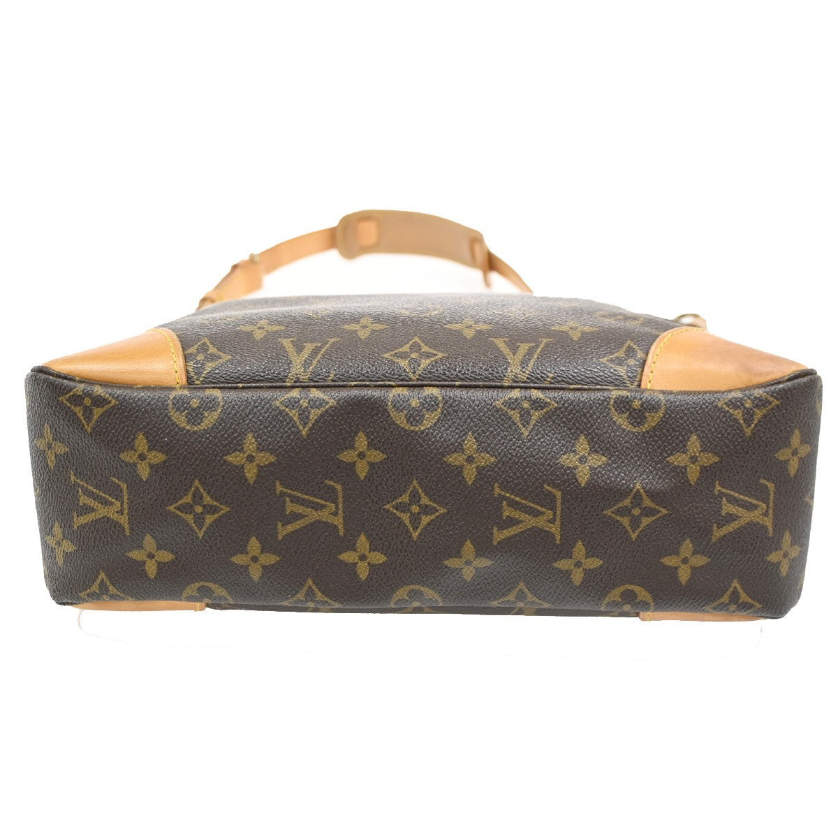 LOUIS VUITTON Boulogne 30 Shoulder Bag Monogram Leather Brown M51265 77PA056