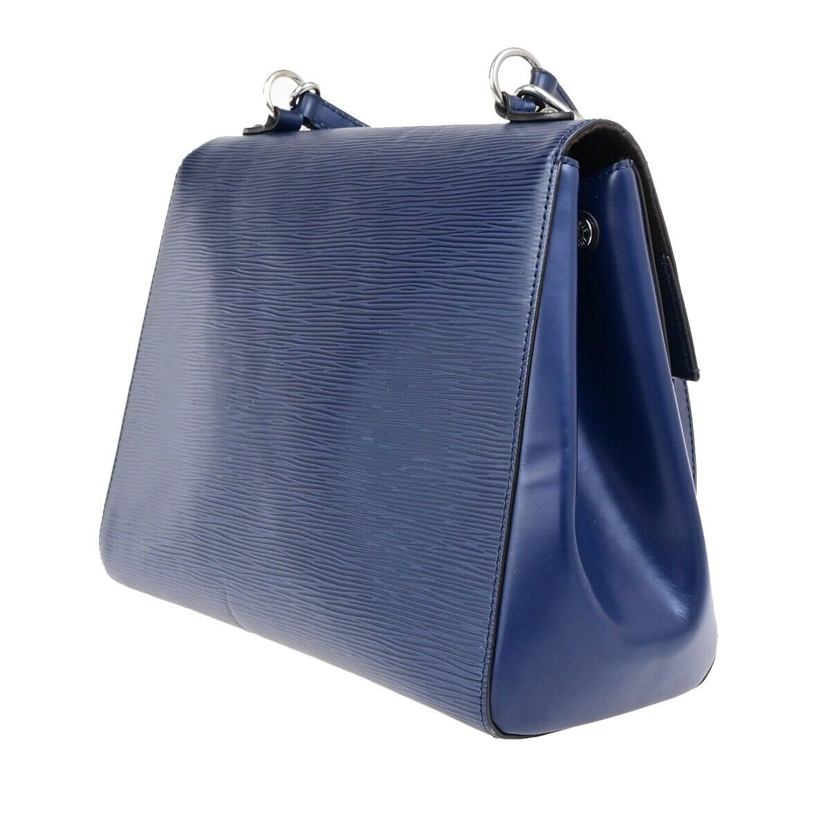 LOUIS VUITTON LV Cluny 2Way Shoulder Hand Bag Epi Leather Blue M41299 28ED053