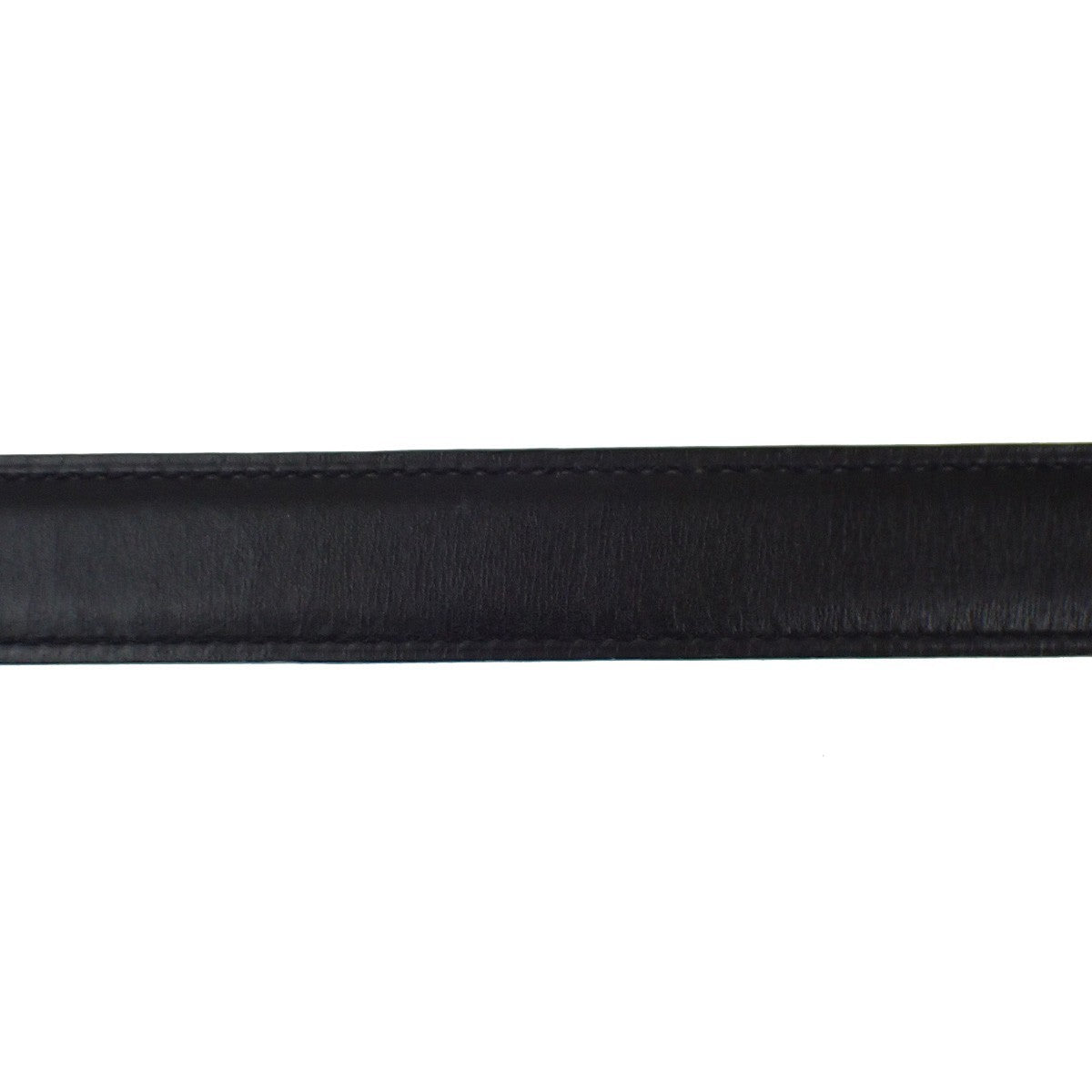HERMES Logo Constance H Buckle Belt Size 65 Leather Yellow Black France 34RL638