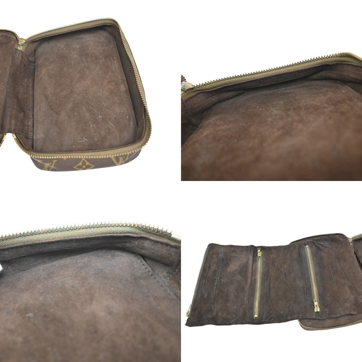 LOUIS VUITTON Poche Monte Carlo Jewelry Case Monogram Leather BN M47350 08YJ088
