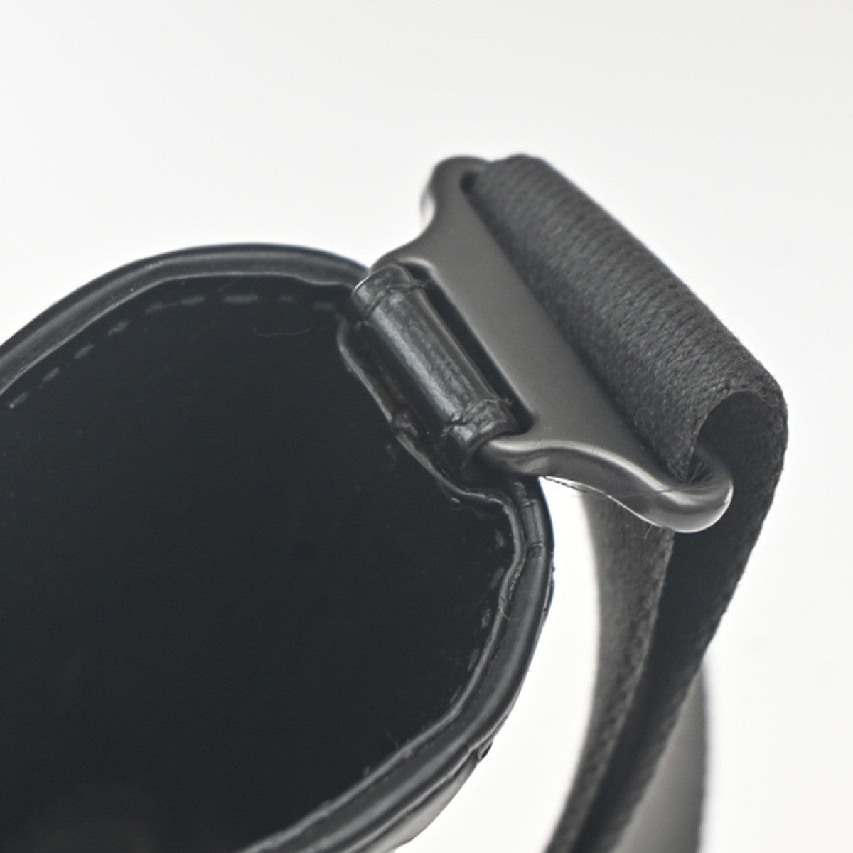 BOTTEGA VENETA Logo Intrecciato Shoulder Bag Leather Black Italy 12RL882