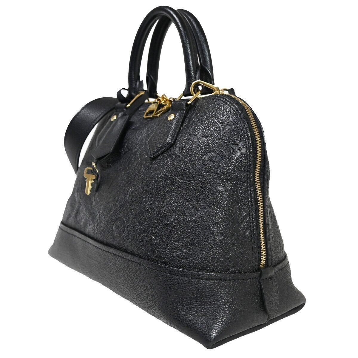 LOUIS VUITTON Neo Alma PM 2Way Hand Bag Monogram Empreinte Black M44832 625RH063