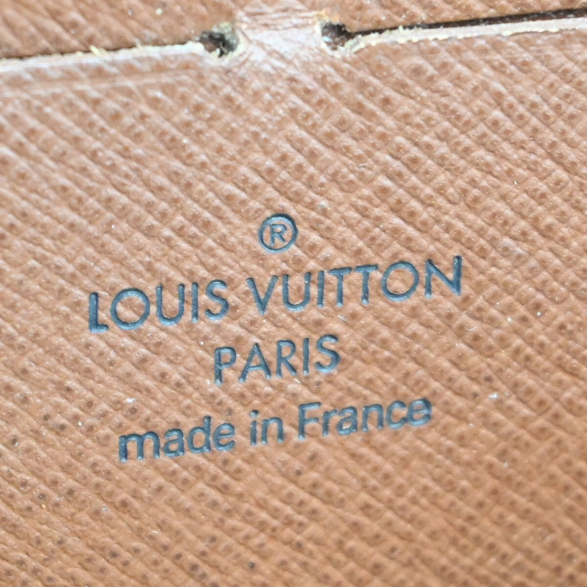 LOUIS VUITTON Zippy Wallet Long Bifold Monogram Leather Brown M60017 67EE177