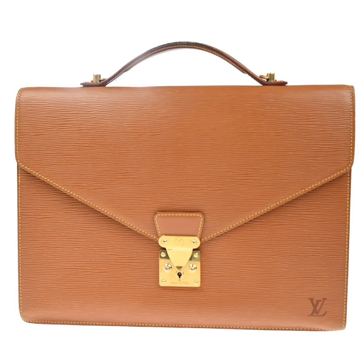 LOUIS VUITTON Porte Documents Bandouliere Hand Bag Epi Leather BN M54468 88ZA248