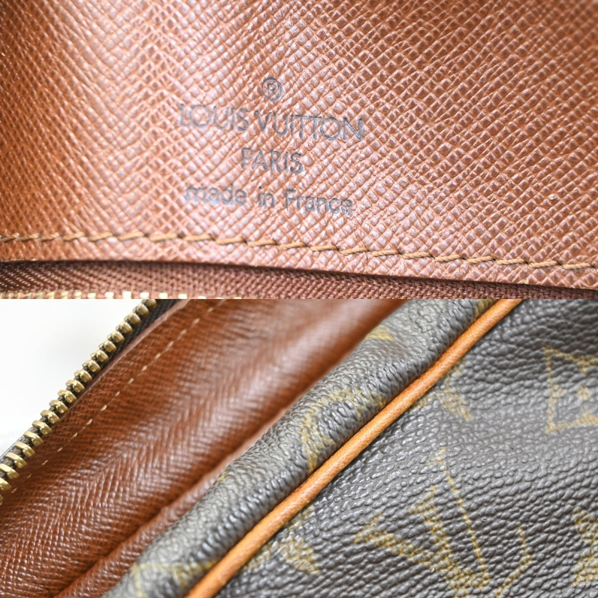 LOUIS VUITTON Nile Crossbody Shoulder Bag Monogram Leather Brown M45244 81KD175