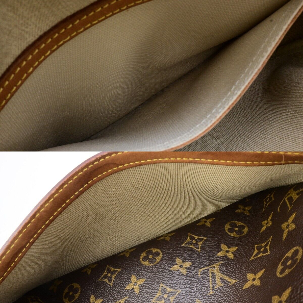LOUIS VUITTON Reporter PM Crossbody Shoulder Bag Monogram Leather M45254 87ED242