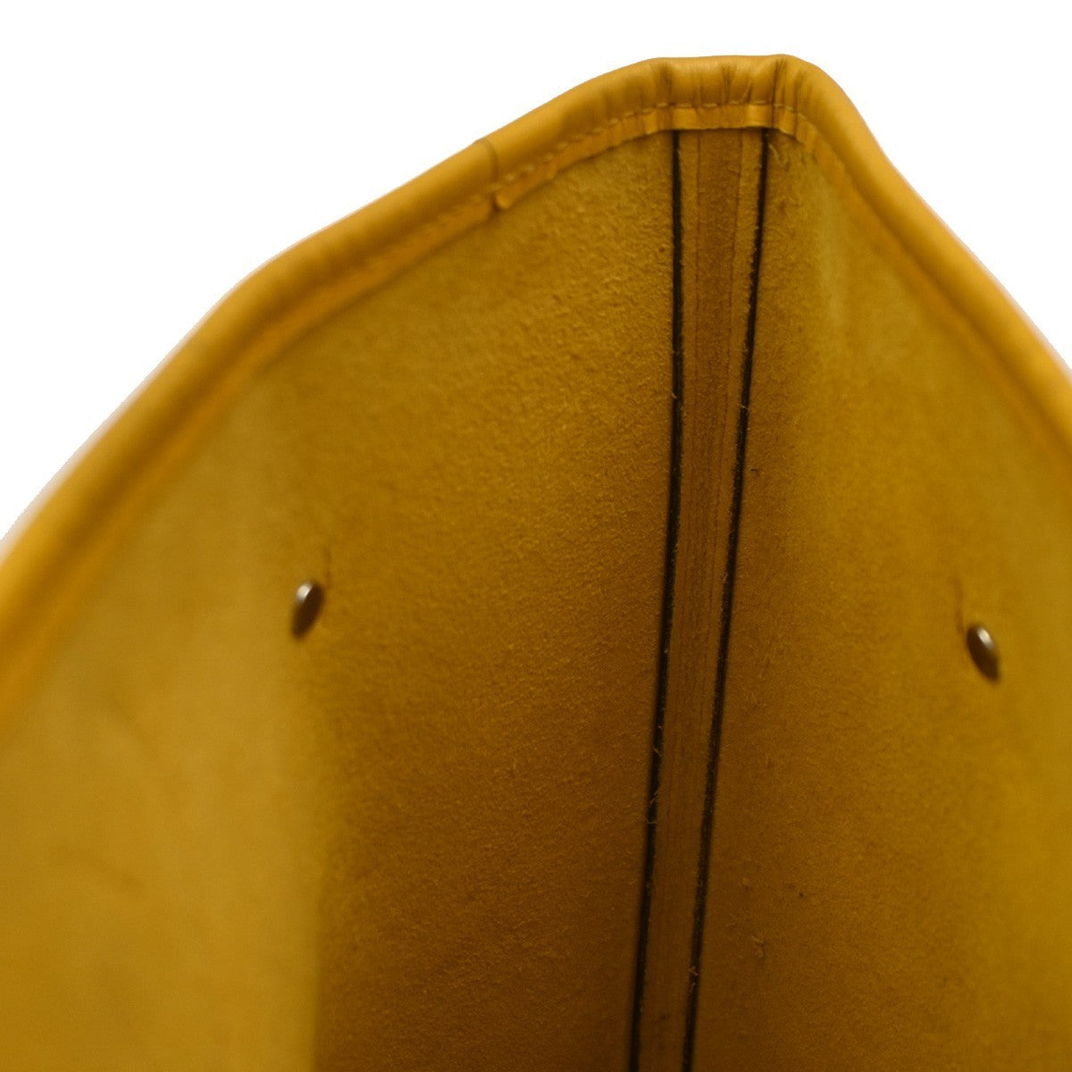 LOUIS VUITTON Neverfull MM Shoulder Tote Bag Epi Leather Yellow M40957 26CA473