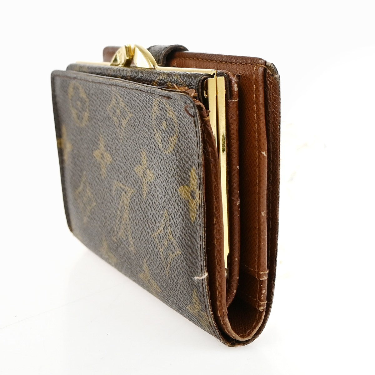 LOUIS VUITTON Portefeuille Viennois Bifold Wallet Monogram Brown M61674 01TA262
