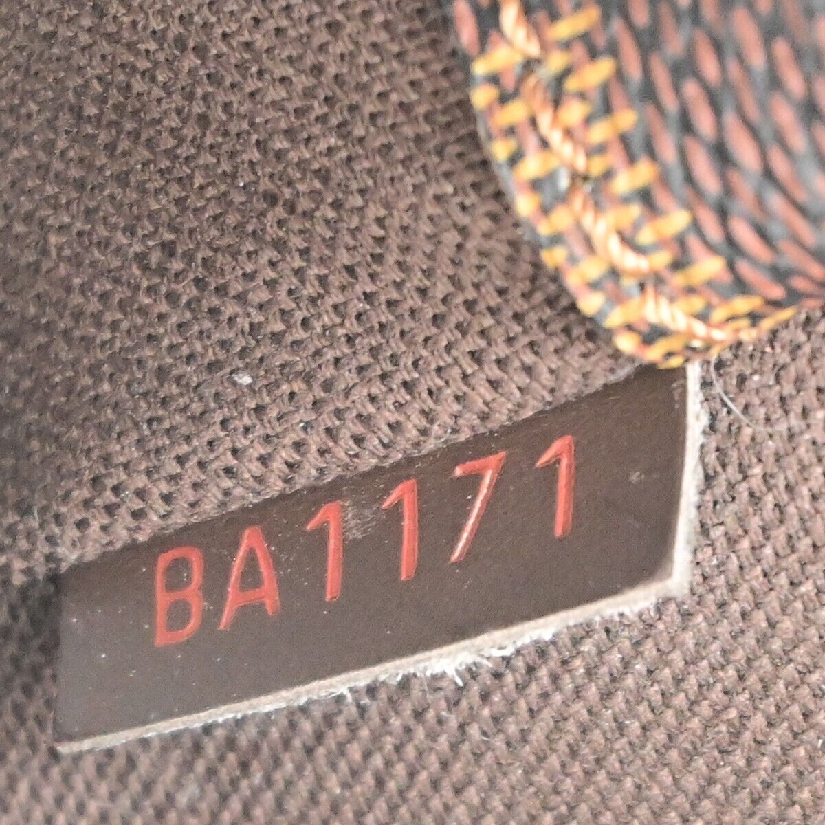 LOUIS VUITTON Trotter Bobur Shoulder Bag Damier Ebene Leather BN N41135 79EC528