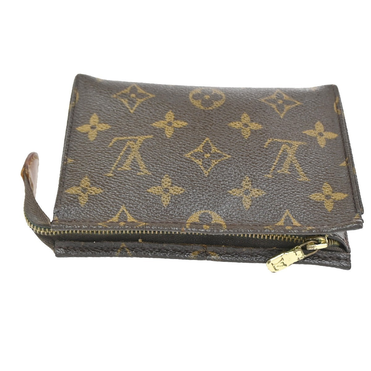 LOUIS VUITTON Poche Toilette 15 Clutch Pouch Bag Monogram Leather M47546 09CA899