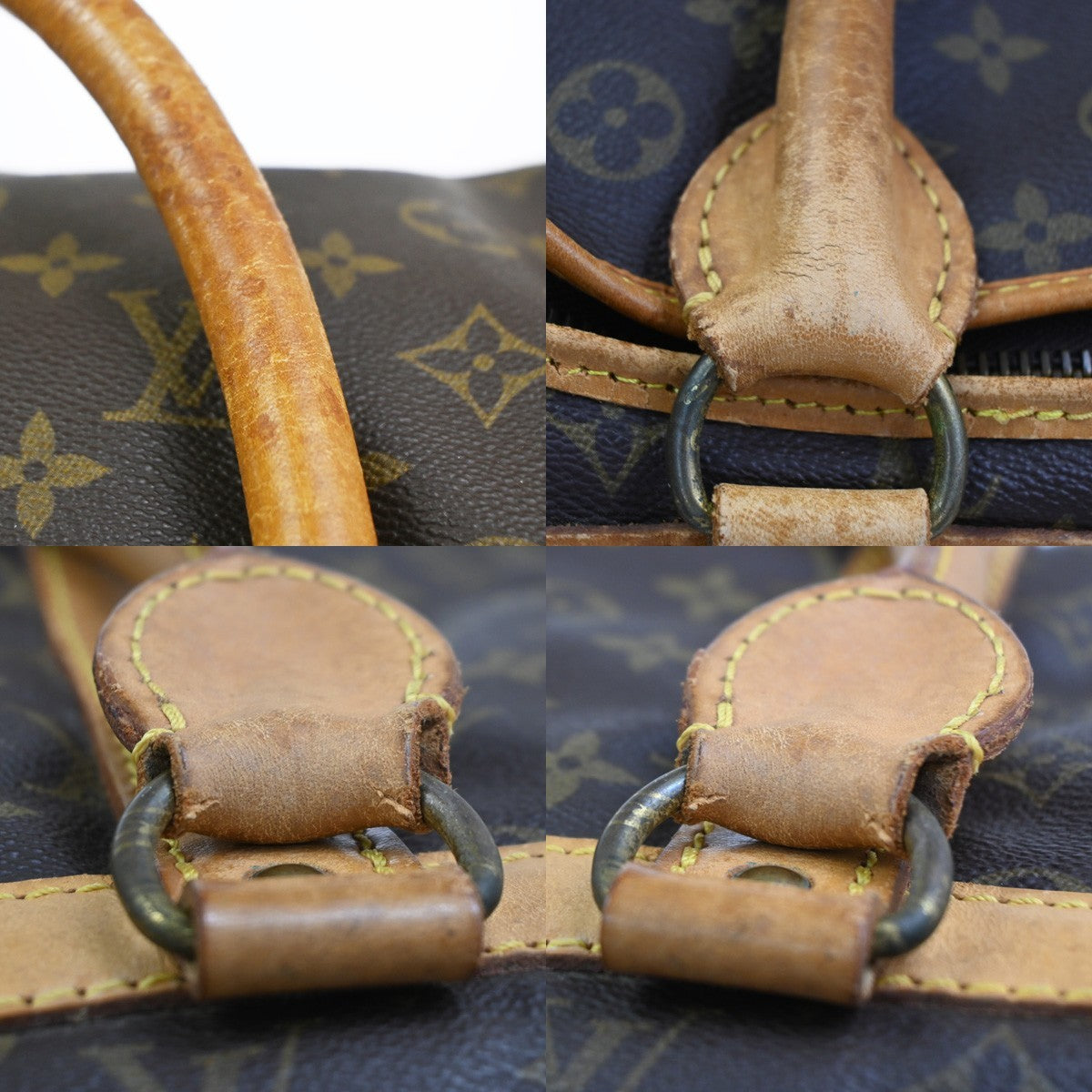 LOUIS VUITTON Sac Chassour 40 Travel Hand Bag Monogram Leather BN M41924 81CA888