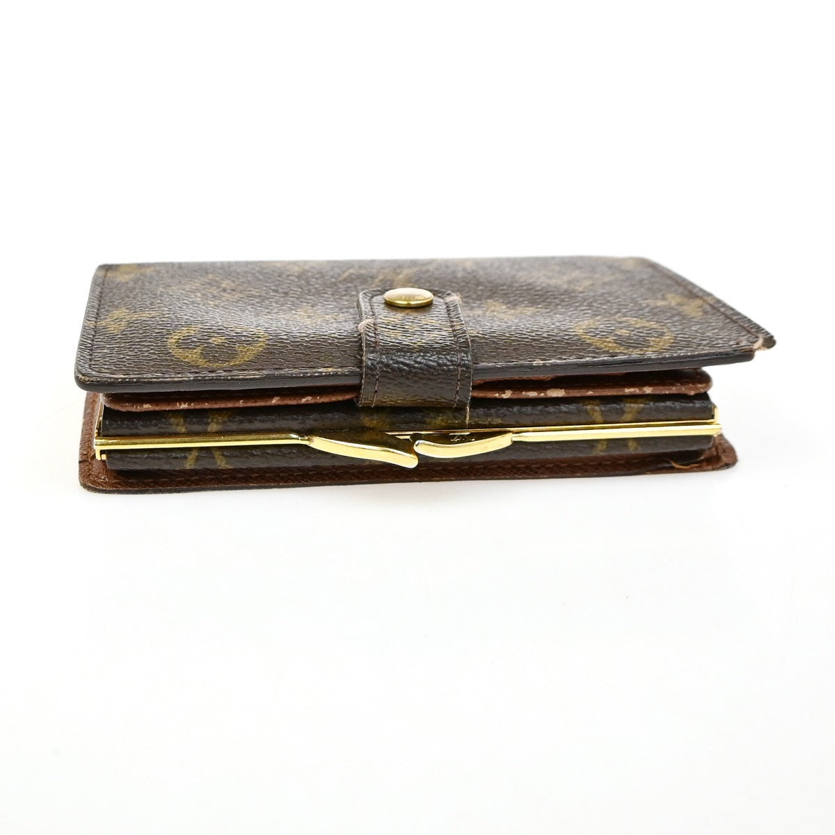 LOUIS VUITTON Portefeuille Viennois Bifold Wallet Monogram Brown M61674 01TA262