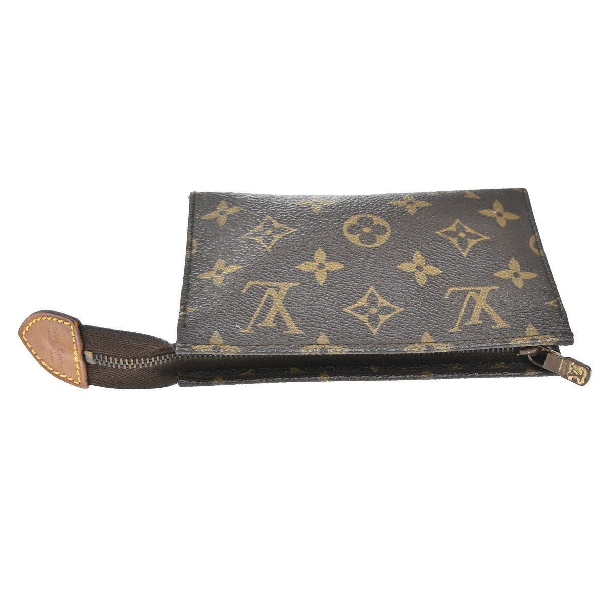 LOUIS VUITTON Poche Toilette 15 Clutch Pouch Bag Monogram Leather M47546 02EF972