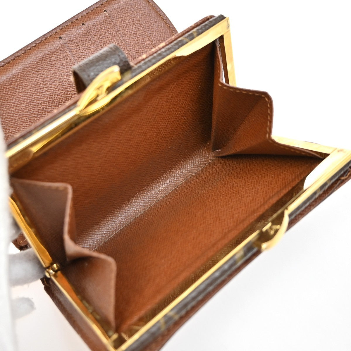 LOUIS VUITTON Portefeuille Viennois Bifold Wallet Monogram Brown M61674 01TA262