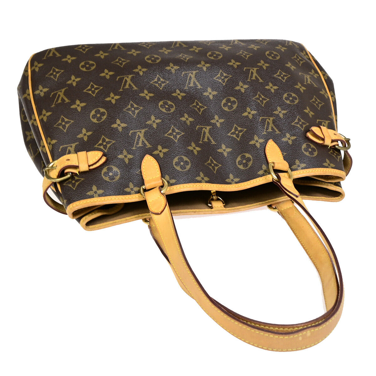 LOUIS VUITTON Batignolles Horizontal Shoulder Bag Monogram Brown M51154 10YF398