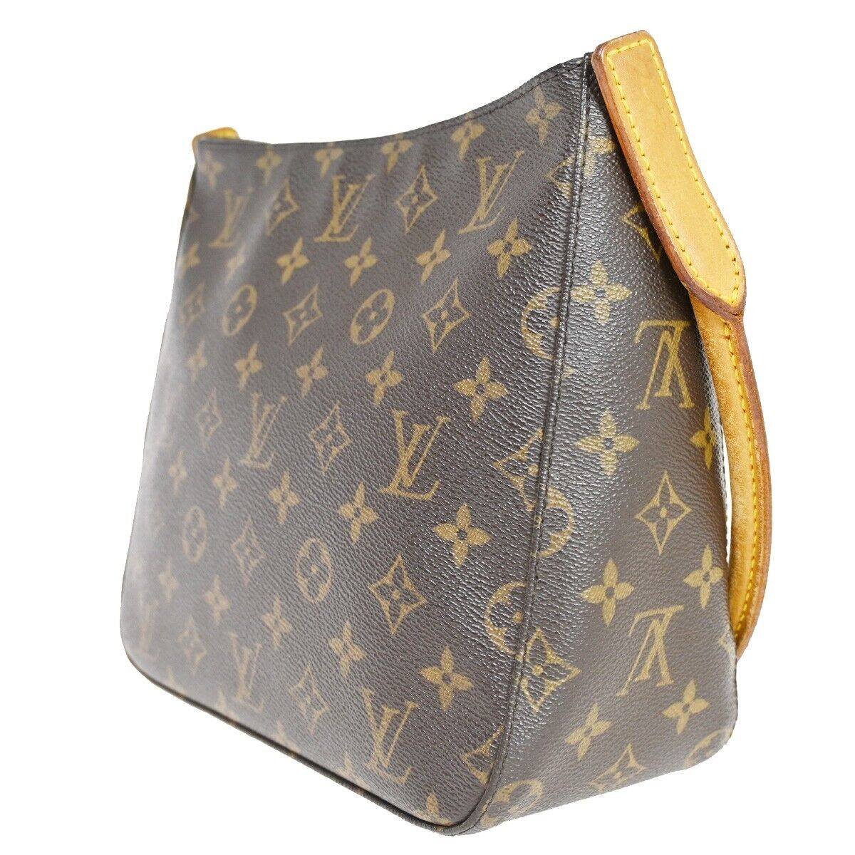 LOUIS VUITTON Looping MM Shoulder Bag Monogram Leather BN France M51146 85HB739