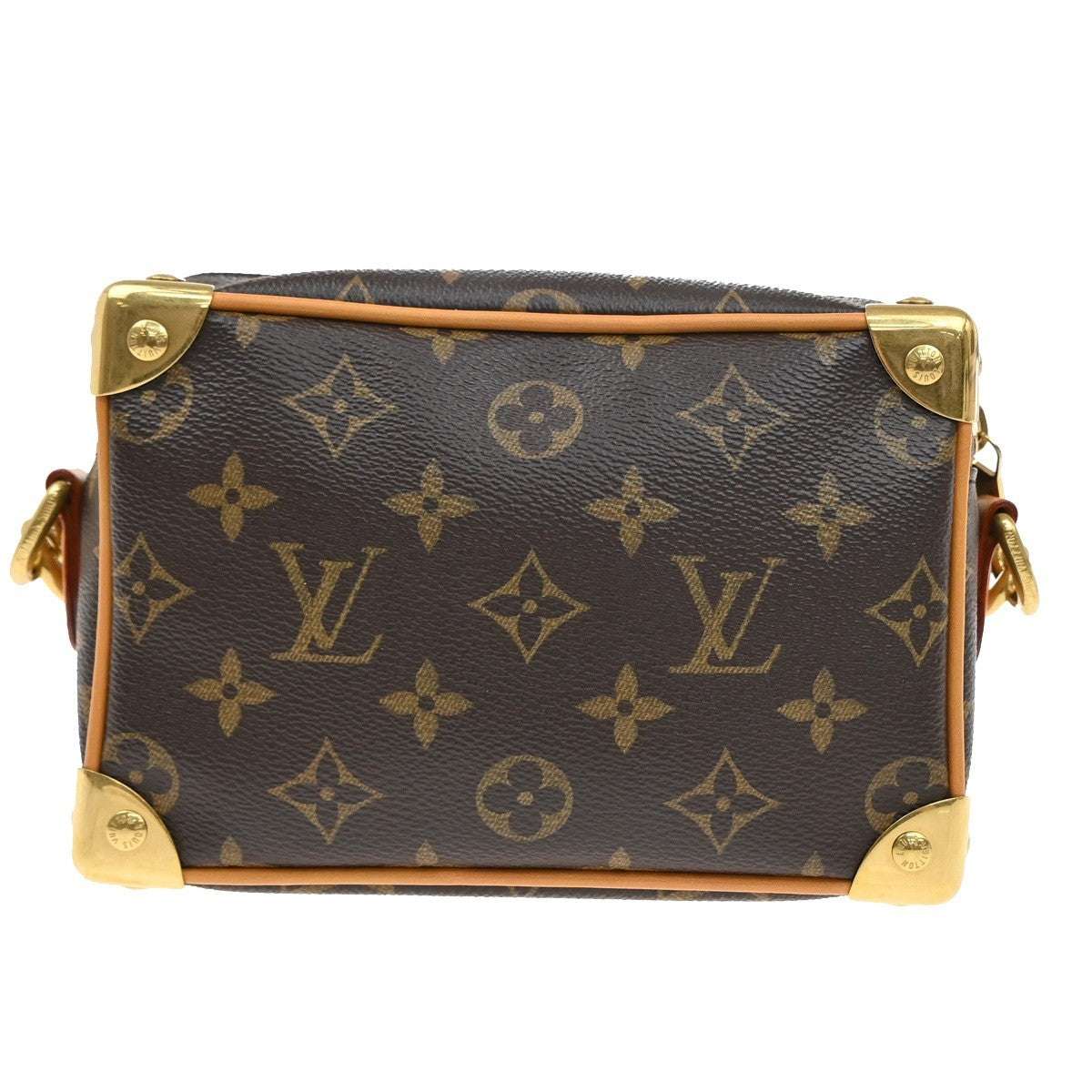 LOUIS VUITTON Mini Soft Trunk Shoulder Bag Monogram Leather BN M14729 827RL480