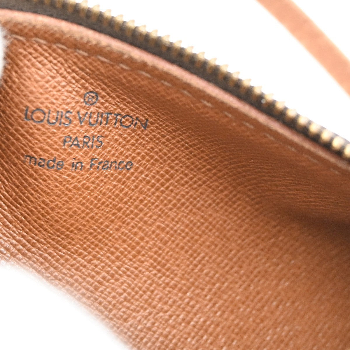 LOUIS VUITTON Mini Papillon Pouch Hand Bag Monogram Brown France 62PA029