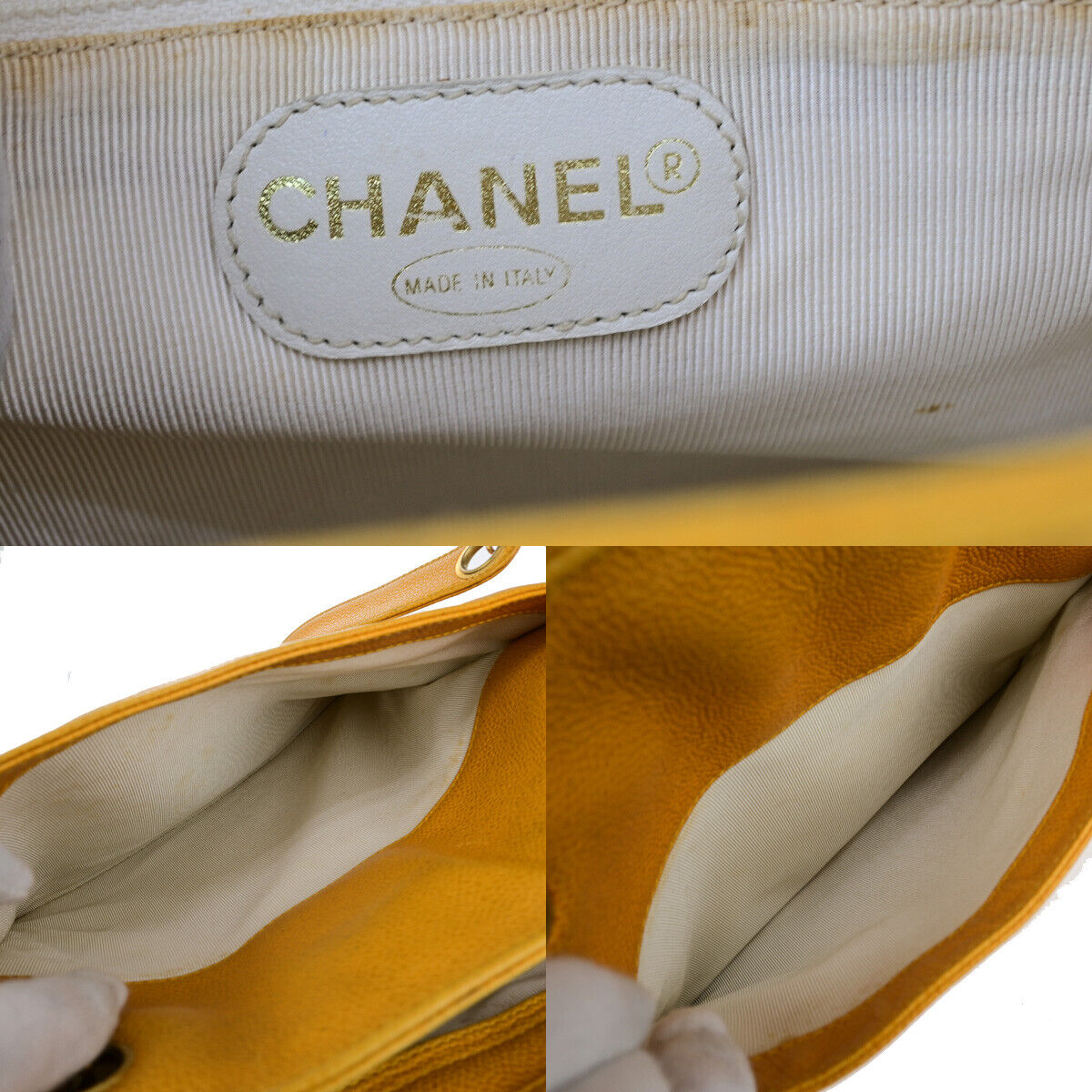 CHANEL Triple CC Chain Shoulder Bag Grained Calfskin Leather YW GHW 667RK560