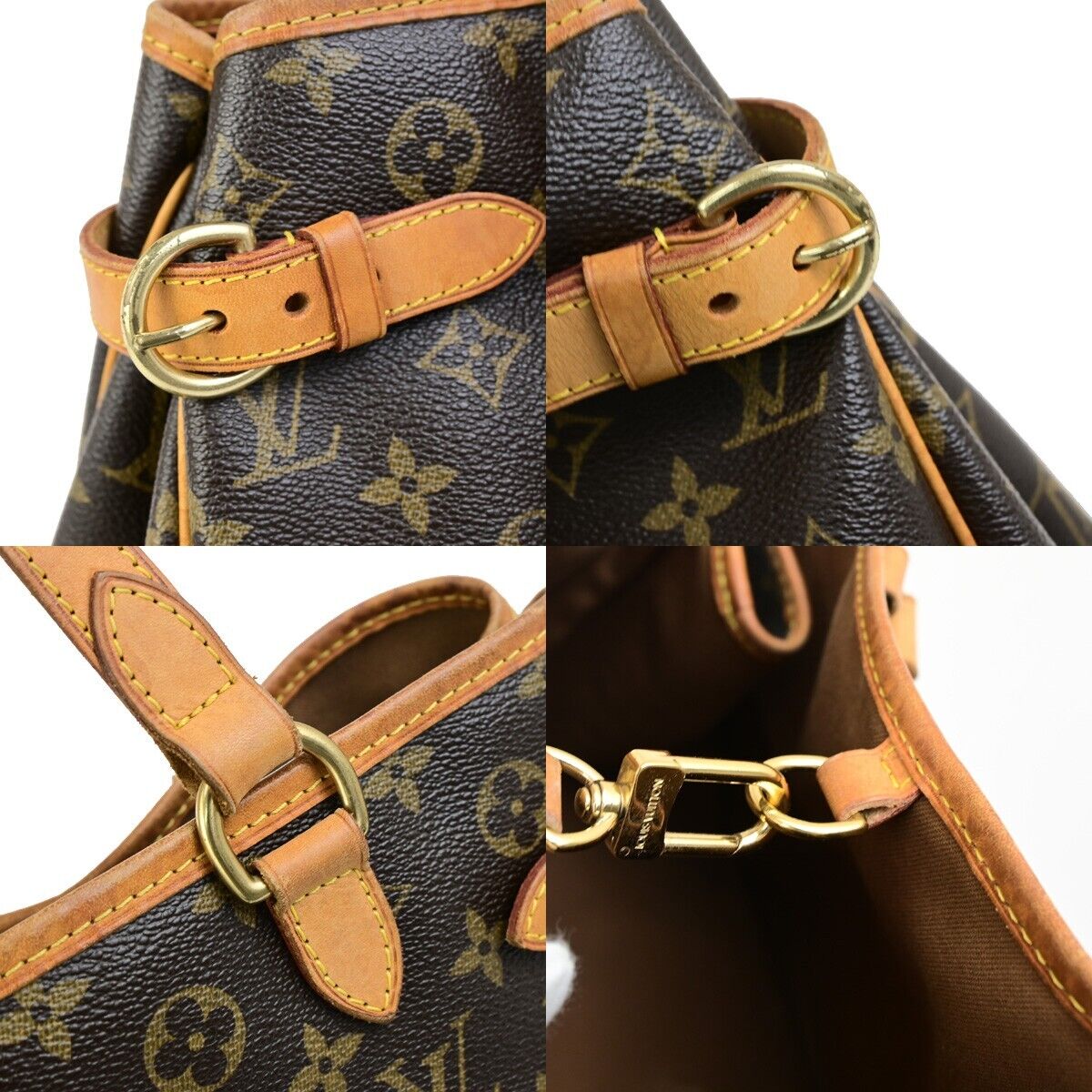 LOUIS VUITTON Batignolles Horizontal Shoulder Bag Monogram Brown M51154 79EC885