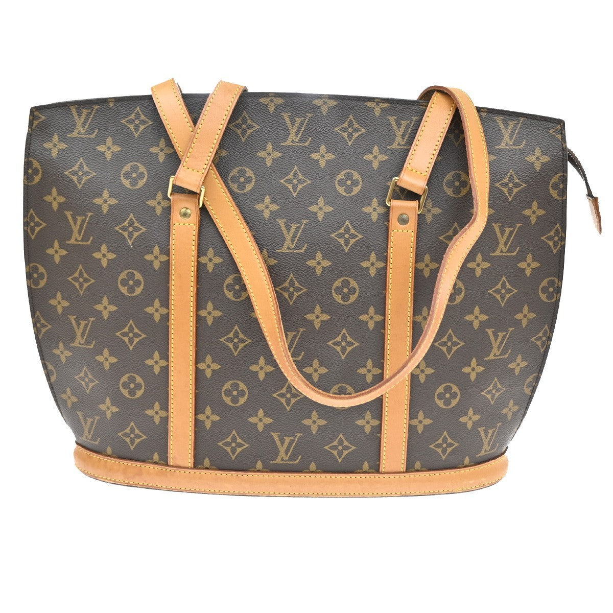 LOUIS VUITTON BABYLONE Shoulder Bag Monogram Leather Brown France M51102 72SA133