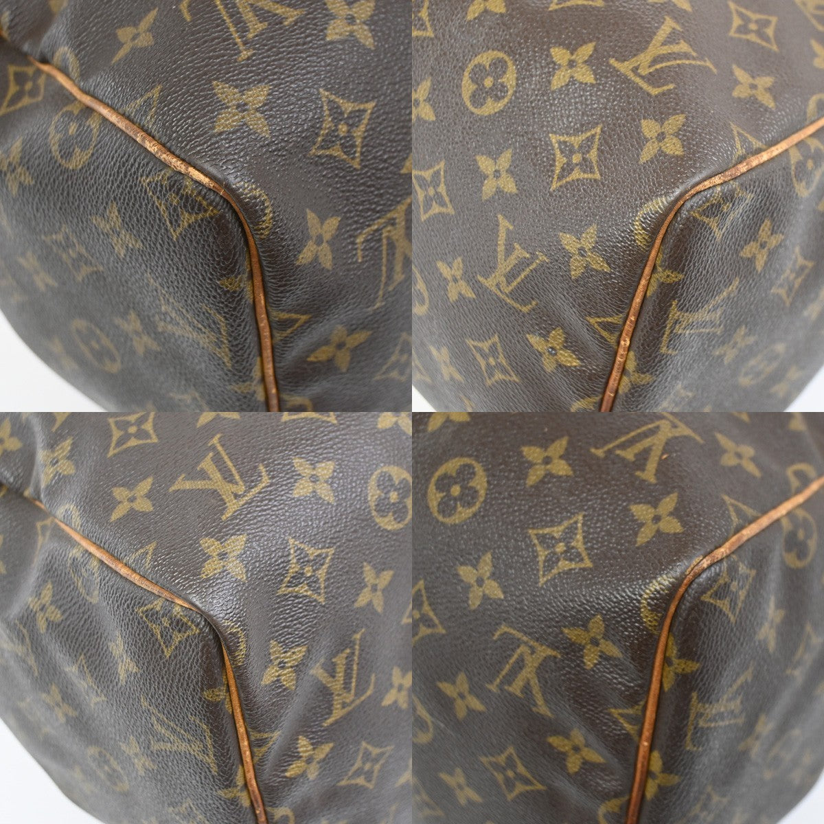 LOUIS VUITTON Speedy 30 Travel Hand Bag Monogram Leather Brown M41526  70PA010