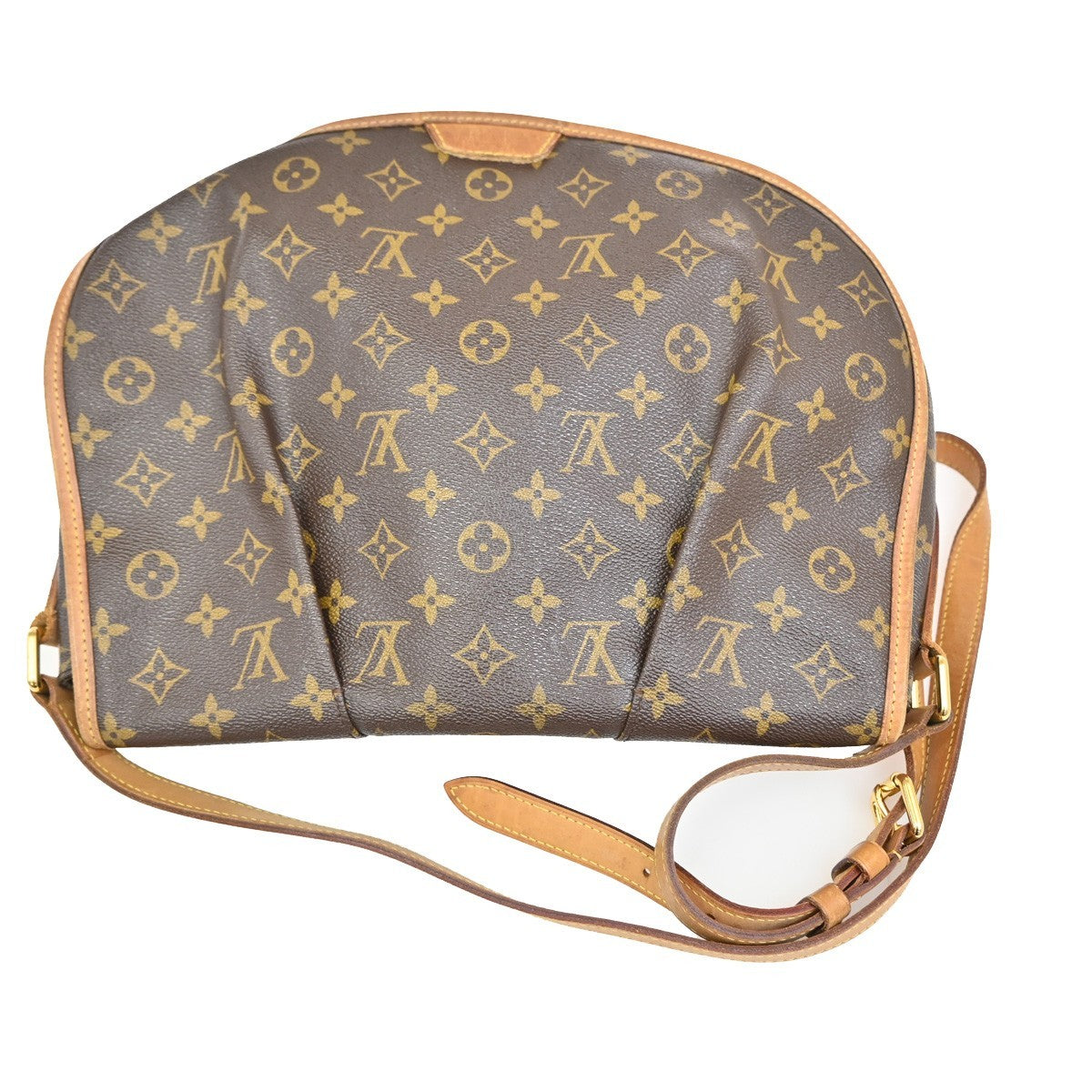 LOUIS VUITTON Menilmontant MM Shoulder Bag Monogram Leather BN M40473 85KB631