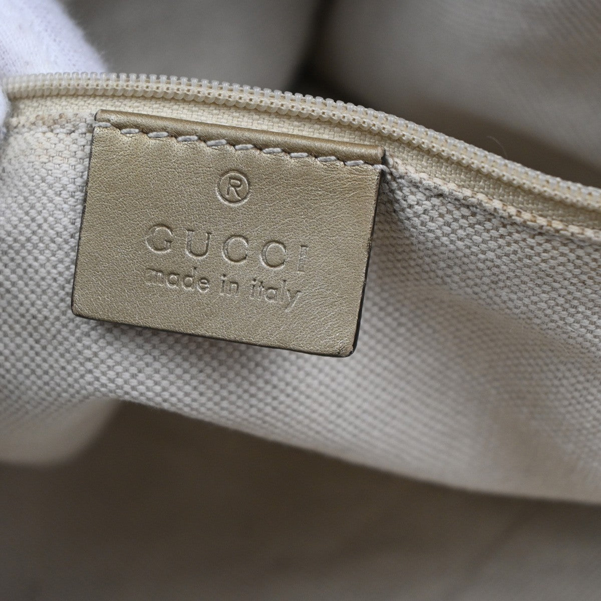 GUCCI GG Pattern Sukey 2Way Shoulder Hand Bag Canvas Leather Brown Gold 85CA725