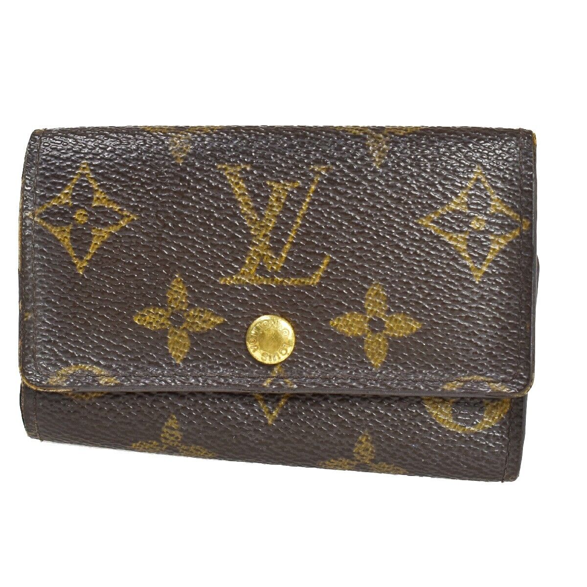 LOUIS VUITTON 4 Set Wallet Key iPhone Case X Monogram Eclipse Azur epi 60YC310