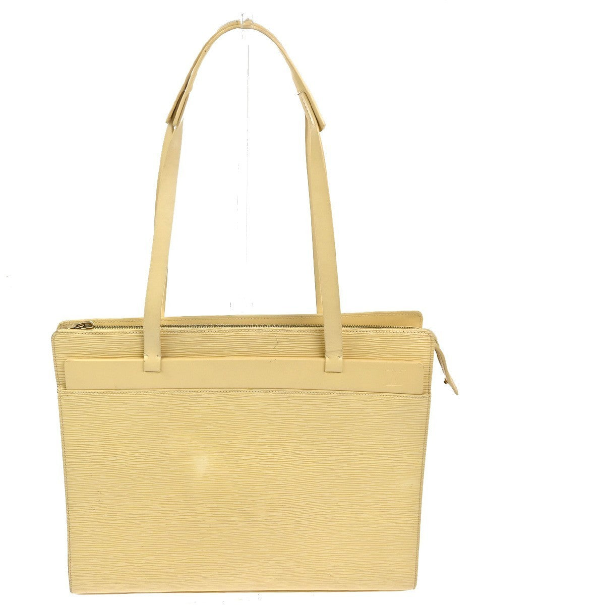 LOUIS VUITTON Logo Croisette GM Shoulder Bag Epi Leather Vanilla M5250A 39TA483