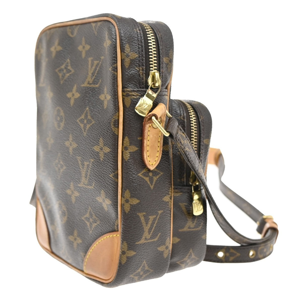 LOUIS VUITTON Amazon Crossbody Shoulder Bag Monogram Leather BN M45236 81CA071