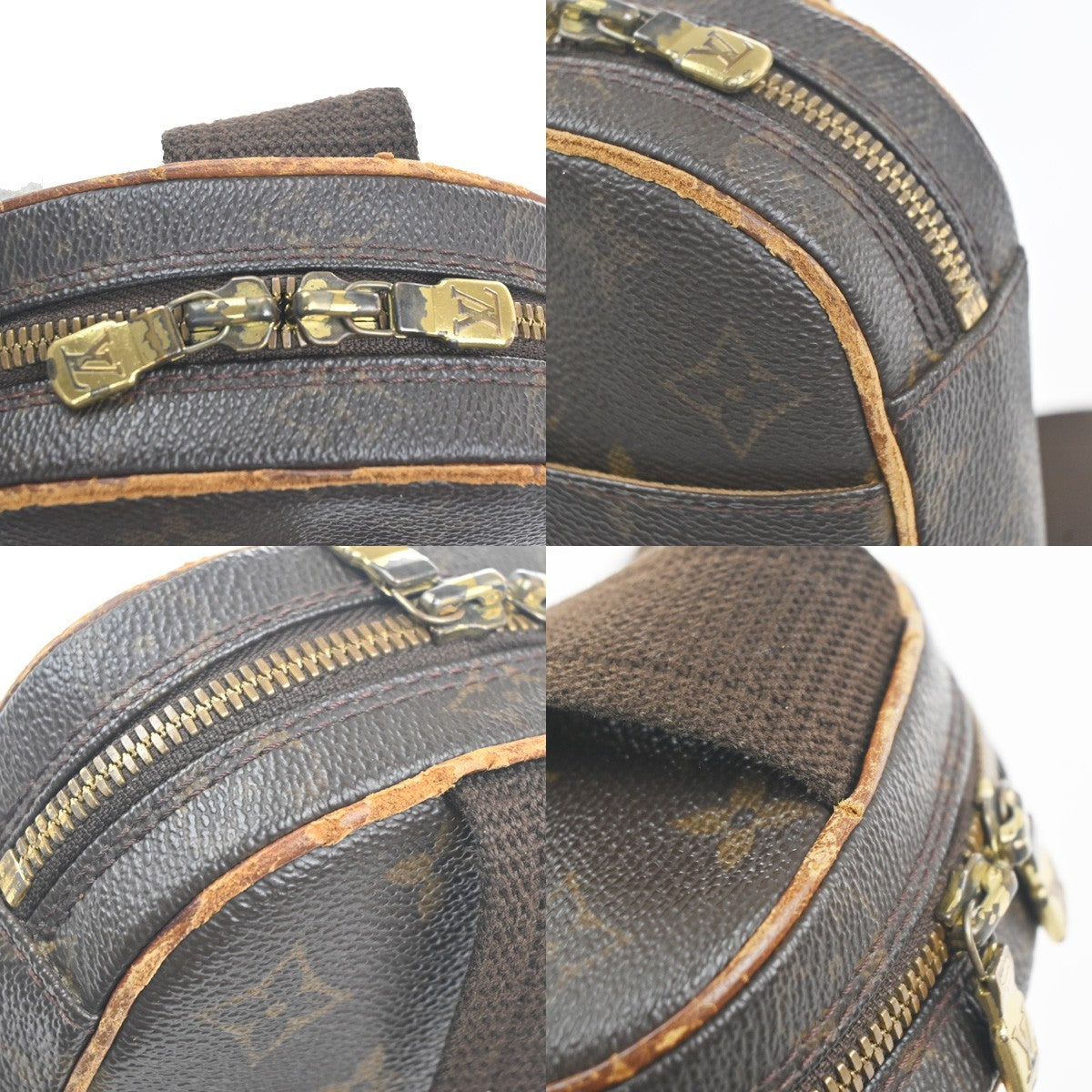 LOUIS VUITTON Pochette Gange Shoulder Bag Monogram Brown Spain M51870 36MA424