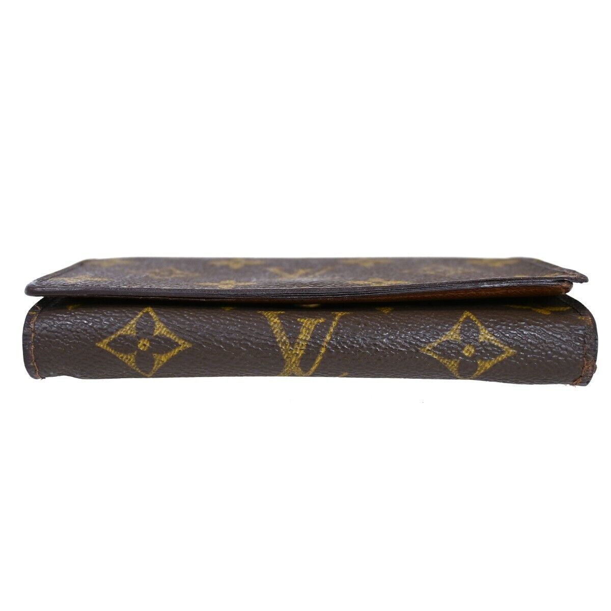 LOUIS VUITTON Portefeuille Tresor Bifold Wallet Monogram Brown M61736 65HB365