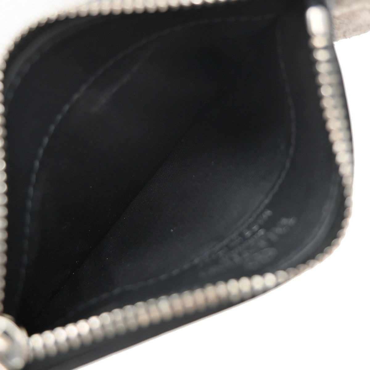 VALENTINO GARAVANI VLTN Logo Coin Wallet Card Holder Studs Leather Black 67KP228