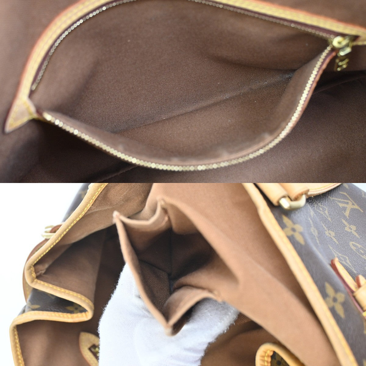LOUIS VUITTON Batignolles Horizontal Shoulder Bag Monogram Brown M51154 73PA026