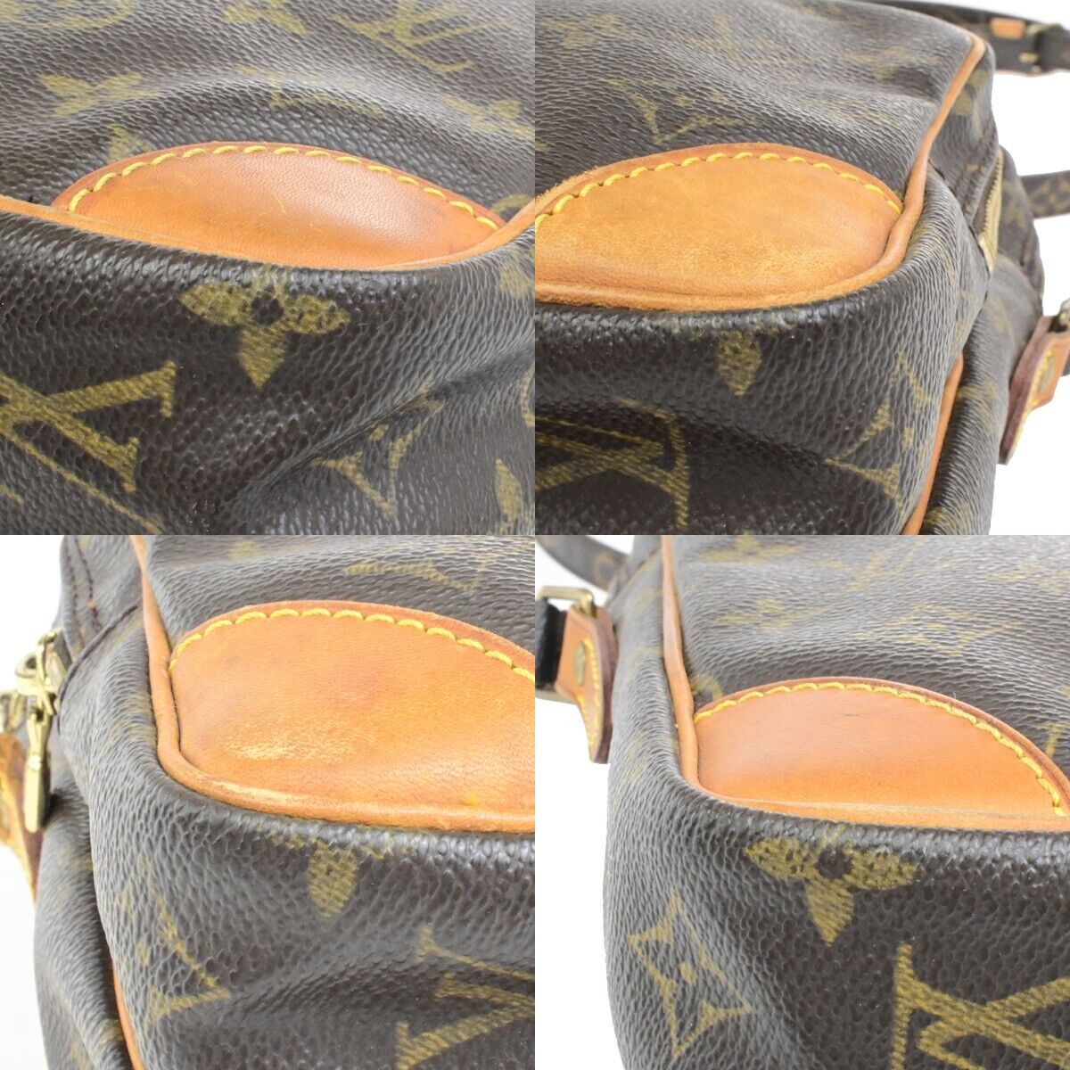 LOUIS VUITTON Amazon Crossbody Shoulder Bag Monogram Leather BN M45236 04EE045