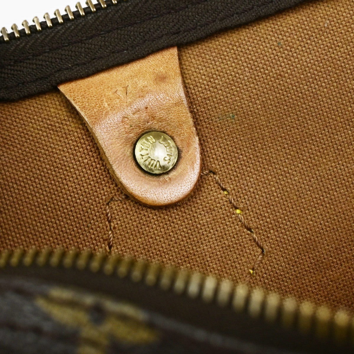 LOUIS VUITTON Speedy 30 Travel Hand Bag Monogram Leather Brown M41526 20KD153