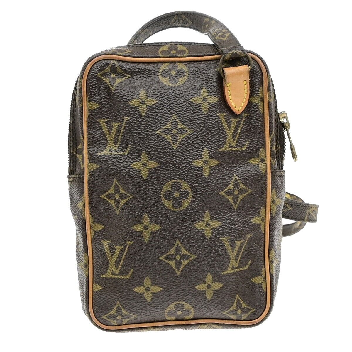 LOUIS VUITTON Mini Amazon Shoulder Bag Monogram Leather Brown M45238 85ED866