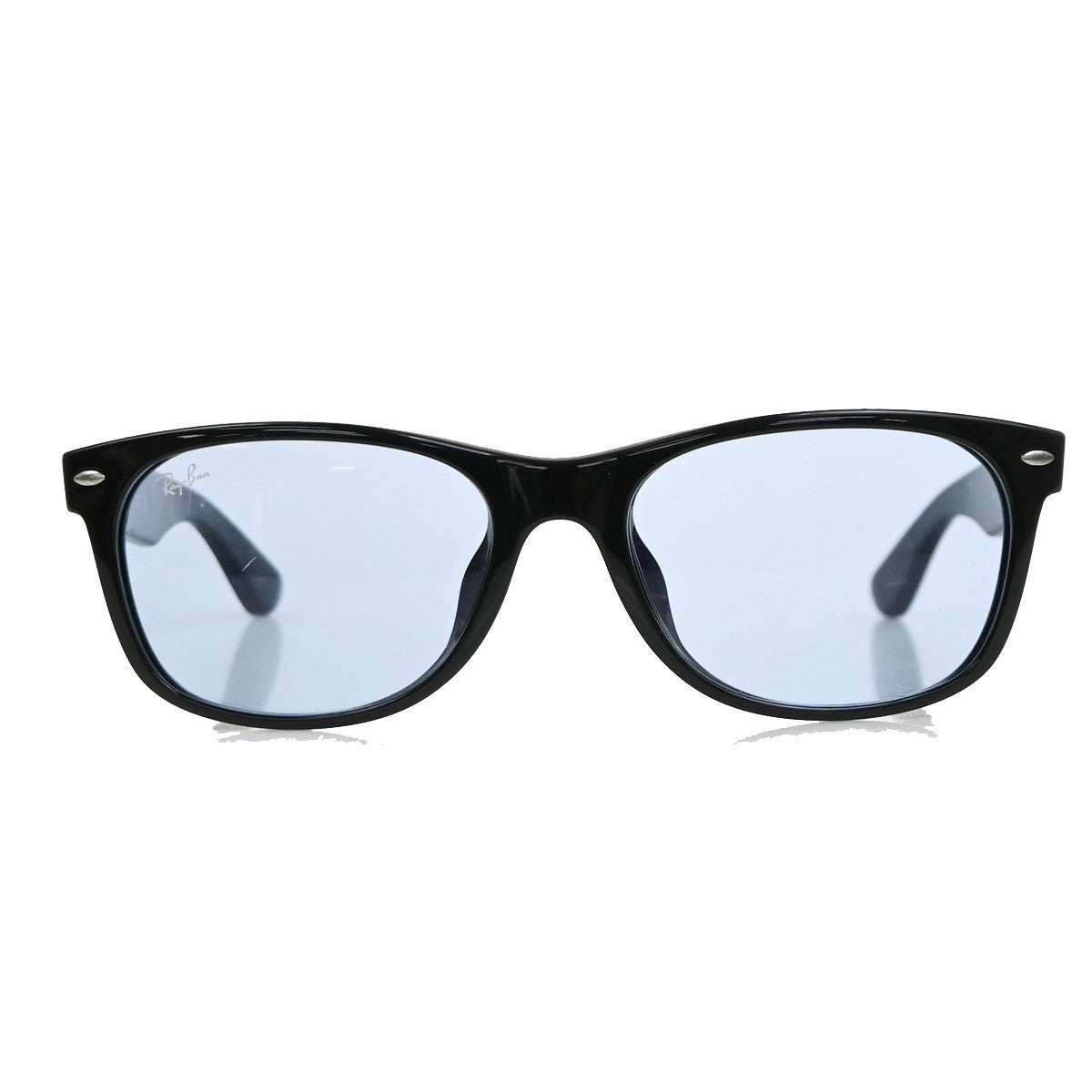 Ray Ban New Wayfarer Sunglasses Eye Wear Plastic BK BE RB 2132-F Italy 07MA608