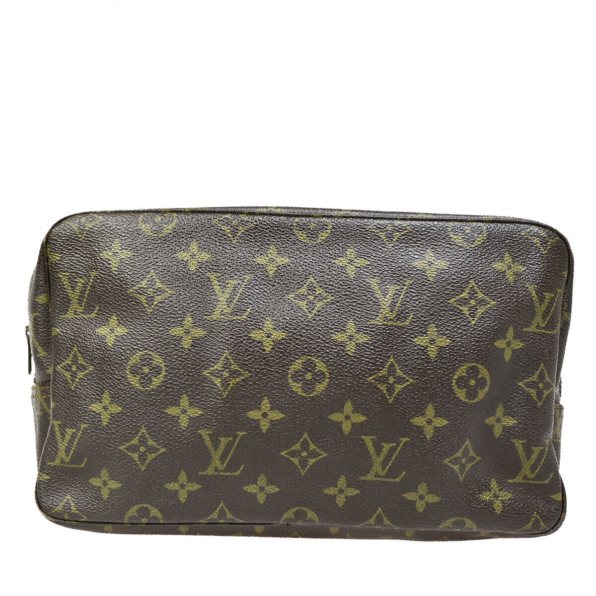 LOUIS VUITTON Trousse Toilette 28 Clutch Hand Bag Monogram Brown M47522 69YE797
