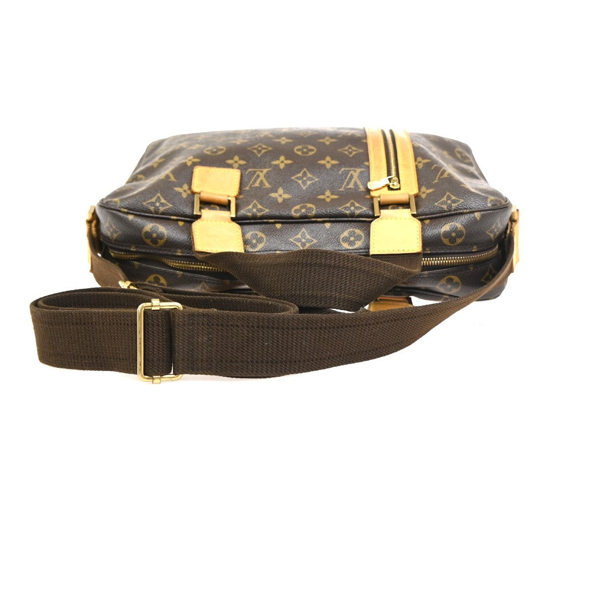LOUIS VUITTON Sac Bosphore 2Way Hand Bag Monogram Leather Brown M40043 85YH874